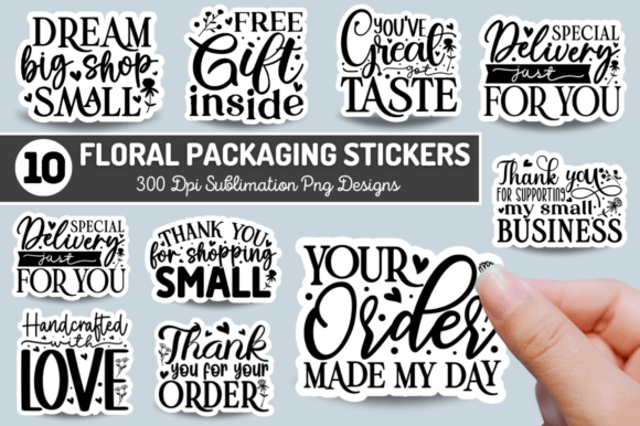 A Designer's Review: The Small Business Stickers Bundle