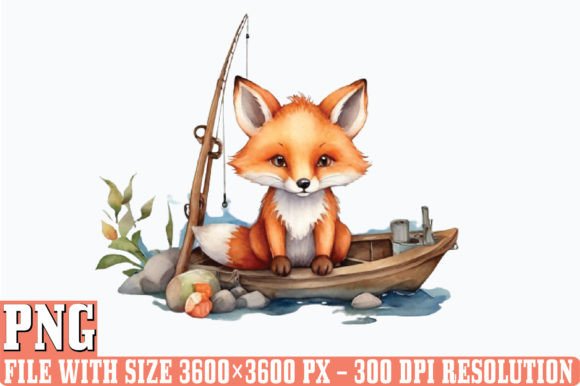 A Practical Review of the Watercolor Fishing Fox Graphic