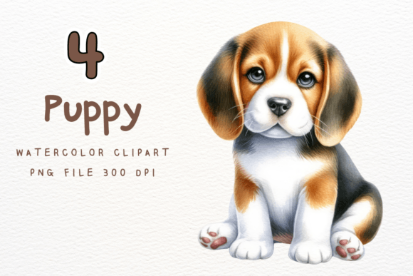 Evaluating Watercolor Puppy Illustrations for Real-World Branding